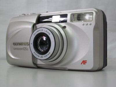 OLYMPUS 105G SUPERZOOM 38-105mm Point Shoot 35mm Film Camera