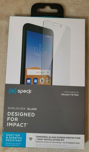 Speck Alcatel Tetra ShieldView Glass Screen Protector - Clear - 第 1/3 張圖片