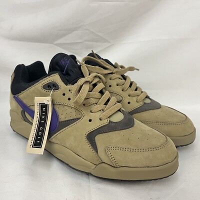 VINTAGE 90S NOS NIKE AIR APPROACH CALDERA BROWN SPIKE GOLF SHOES