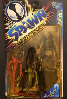 TODD MCFARLANE TOYS SPAWN ULTRA-ACTION FIGURES GRAVE DIGGER SERIES 8 | eBay
