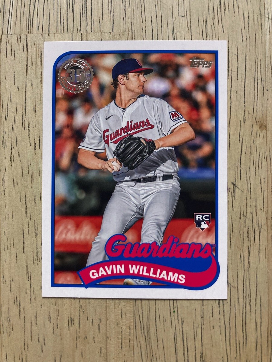 2024 Topps Series #89B-8 GAVIN WILLIAMS (RC) 1989 Insert