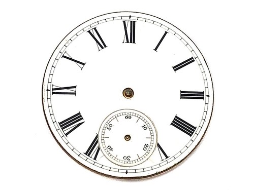 RARE ANTIQUE WALTHAM MODEL 1878 GRADE Am.W.Co POCKETWATCH MOVEMENT & DIAL 10s 7j - Picture 2 of 7