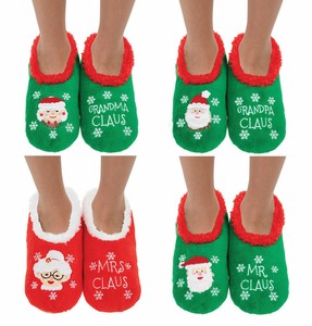 mens santa slippers