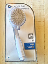 Glacier Bay Wall Mount Handheld Shower Head 3-Spray 1.8 GPM 1002846179 - WHITE