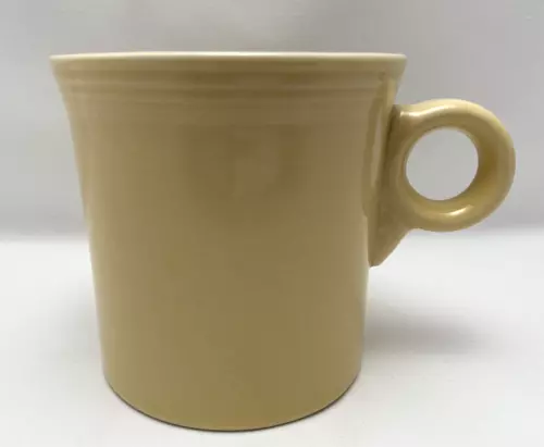 Fiesta Ware Tom Jerry Ring Coffee Cup Mug Tan USA Homer Laughlin