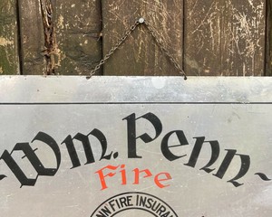 Available for immediate delivery Vintage Sign William Penn