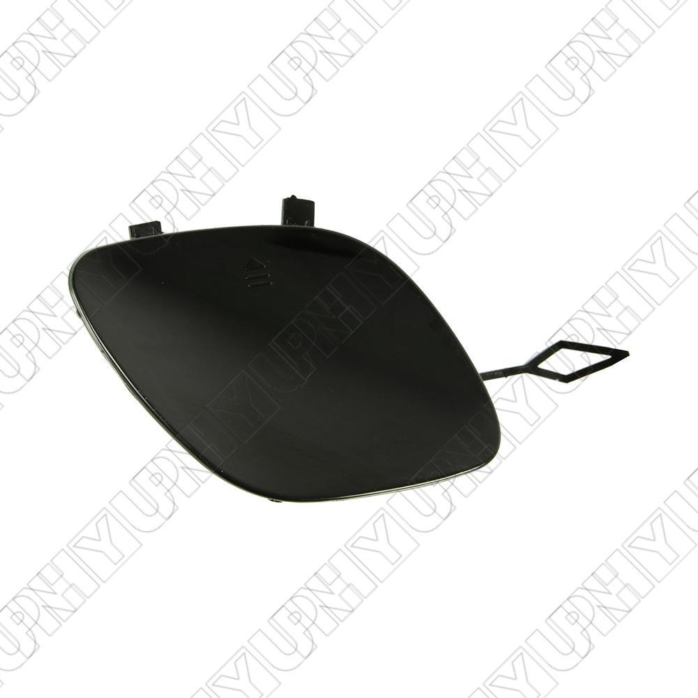 Black Front Bumper Tow Hook Eye Cover For Mercedes Benz C-Class C300 C400 W205