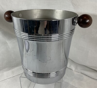 GLÄNZENDER CHAMPAGNER EISKÜBEL KÜHLER FRANZÖSISCHE WEINBAR VINTAGE GEBRAUCHT PARTY HOCHZEIT SPASS
