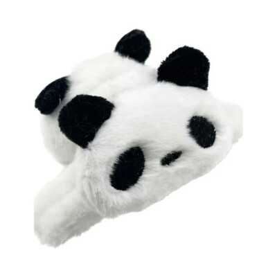 Cute Fluffy Hair Claw Clip Large Plush Panda