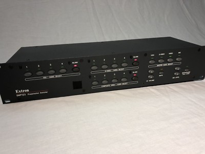 Extron Swp123 Presentation Switcher With Power Cable Rack Mount