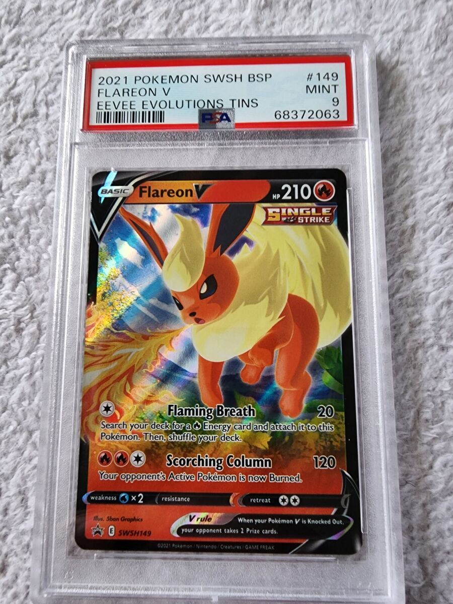 Pokémon TCG: Eevee Evolutions Tin (Flareon V)