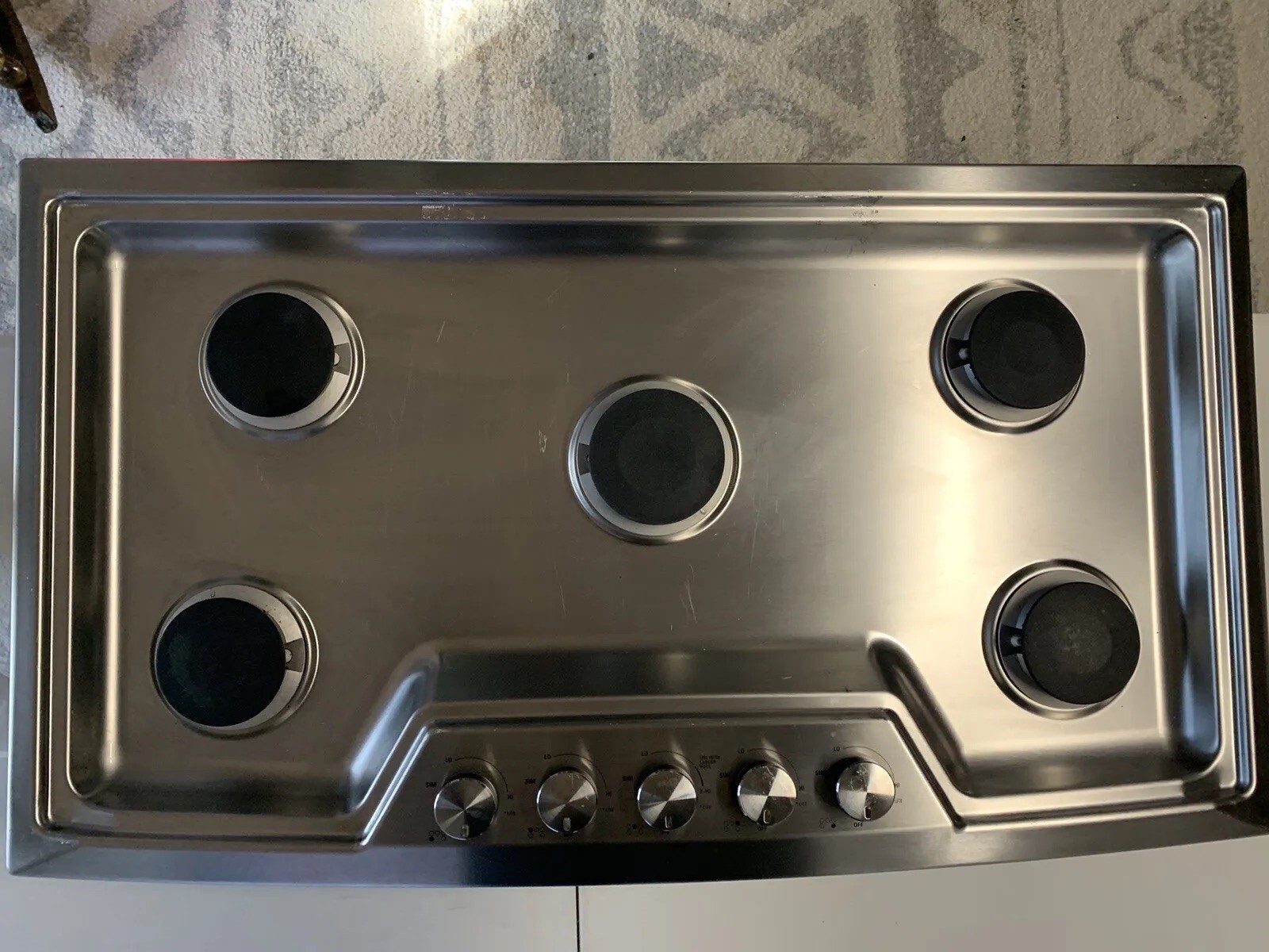 GE Monogram 36 Inch Gas Cooktop eBay