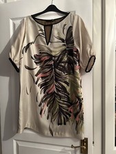 Zara EUR M Silk Shift Dress
