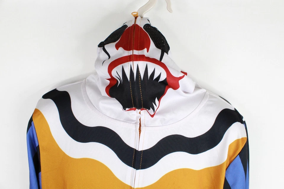 Chaqueta Bioworld Para Hombre Pequeña Halloween Cara de Payaso de Miedo Sudadera con Capucha Disfraz Foto 3 de 4