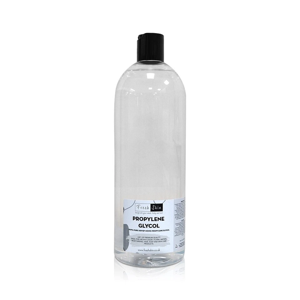 FRESHSKIN 1000ml Mono-Propylene Glycol (MPG) 99.9% Pure Premium Quality USP/EP (1 Litre)