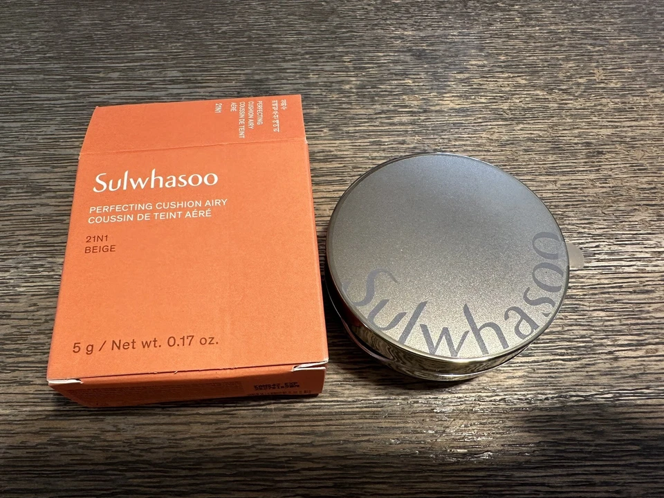 Sulwhasoo New Perfecting MINI Cushion AIRY 5g Glow&Natural, Shade 21N1 - Image 4 of 4