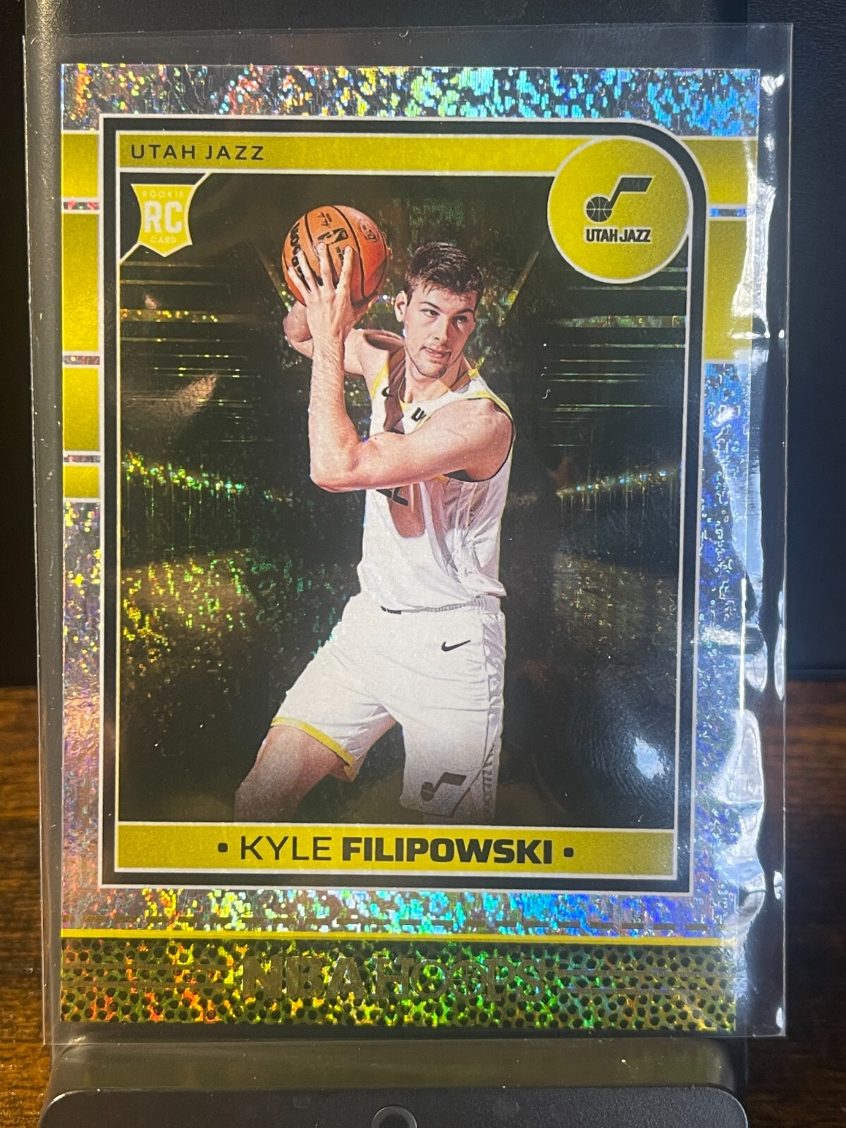 2024-25 Panini NBA Hoops Rookies #262 Kyle Filipowski, Impulse Utah Jazz
