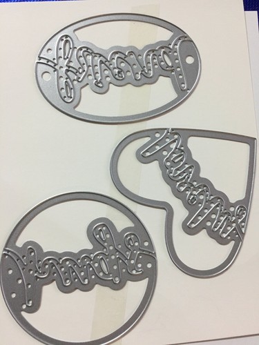 Stampin Up! LOVELY WORDS Thinlits DIES #1143733 ***NEU*** - Bild 2 von 5