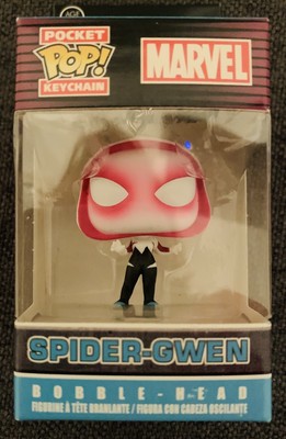 spider gwen funko pop keychain