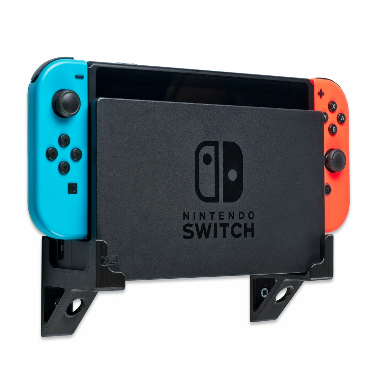 Mangle dårlig Plys dukke Wall Mount for Nintendo Switch Game Console Dock, Switch Wall Bracket -  Black 754169765910 | eBay