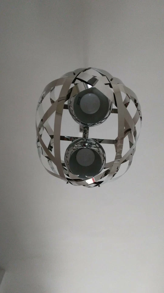 Lampadario acciaio Moderno  - Immagine 3 di 3