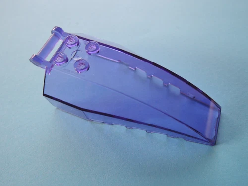Lego 1 x Cockpit  92579  transparent purple lila  8x4x2   9443 9445