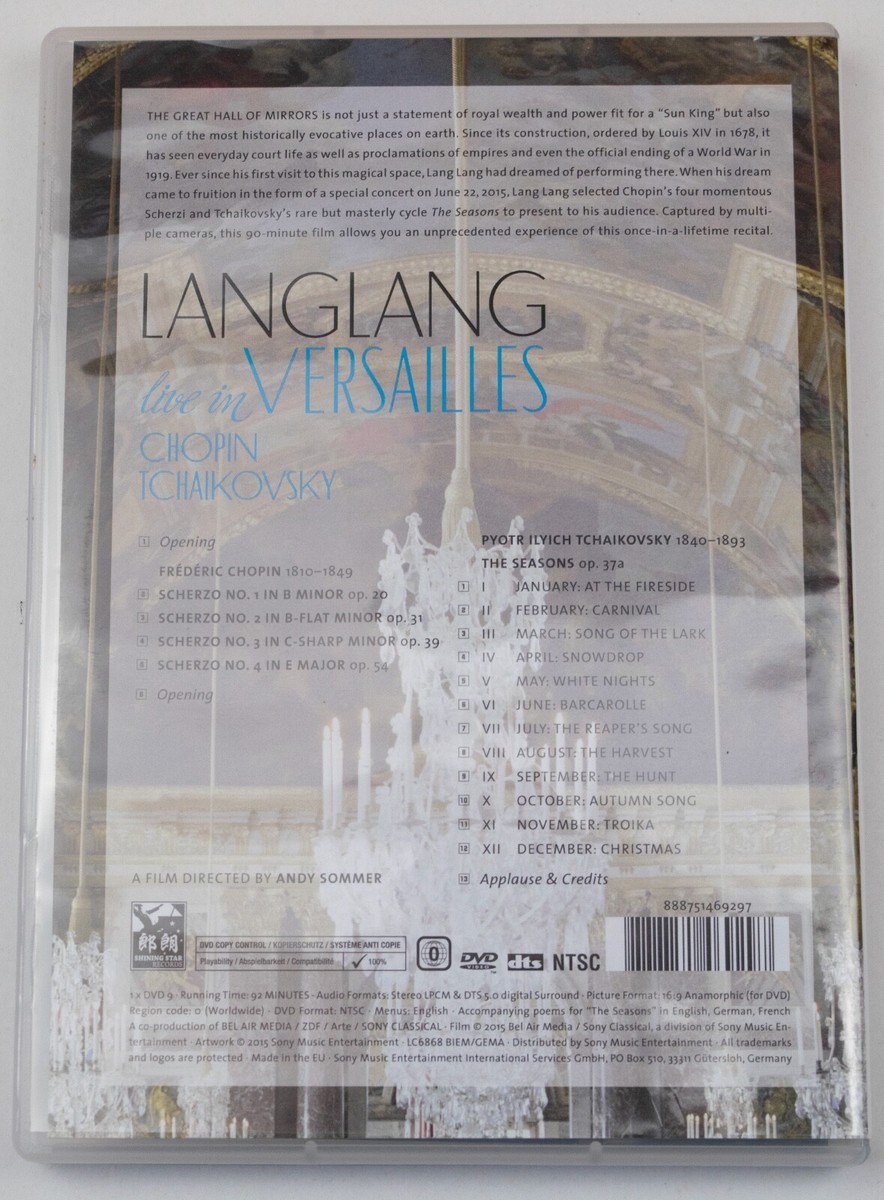 (未使用･未開封品)　Lang Lang in Versailles (DVD) [Import] df5ndr3 Lang Lang in Versailles | Amazon.com.br
