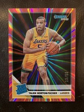 2019-20 Donruss Talen Horton-Tucker Rated Rookie Pink /50!