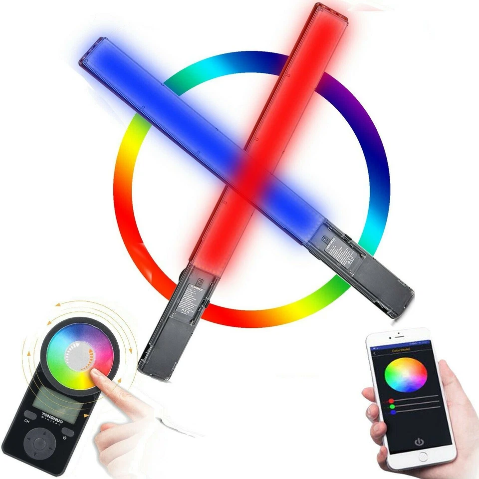 YONGNUO YN360III YN360 III Pro RGB LED Video Light Stick Remote Control 5500K AU - Image 2 of 4