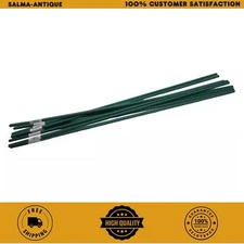 6 ft. Polyethylene Coated Garden Stakes Support Plants Weatherproof (10-Pack)