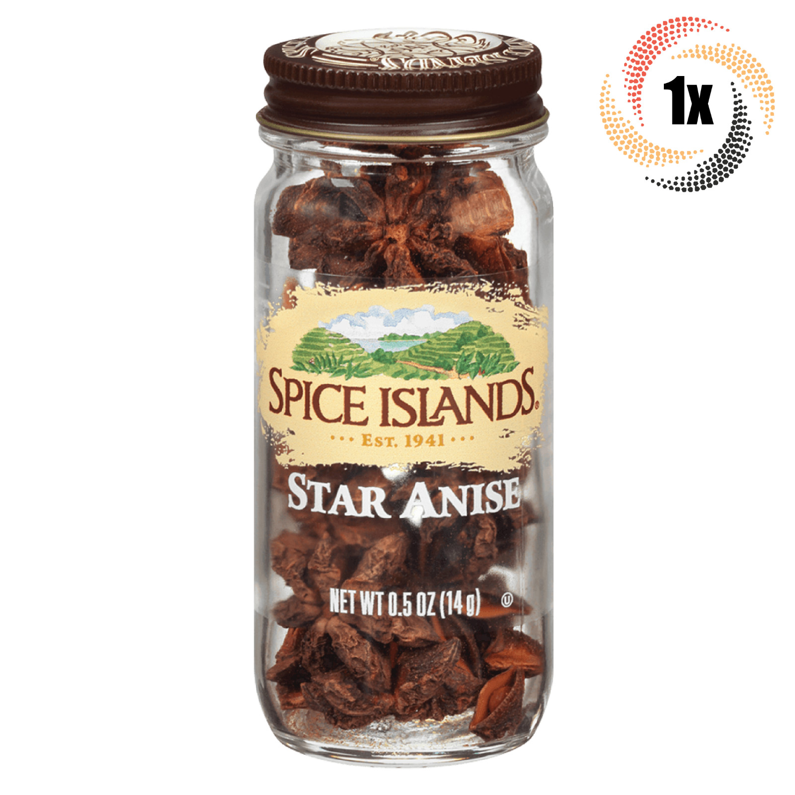 1x Баночка приправы со вкусом звездчатого аниса Spice Islands 5 унций Быстрая доставка 3390₽