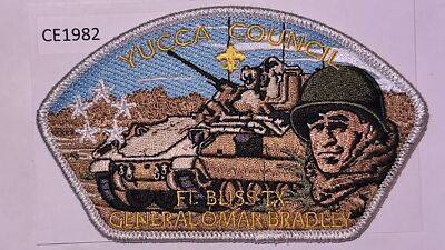 Boy Scout CSP Yucca Council General Omar Bradley Ft Bliss