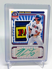 2024 Panini Stars & Stripes NOLAN TRAEGER RC Panini Game-Used Patch AUTO 1/1