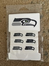 Seattle Seahawks White Hair Ties 3-Pack