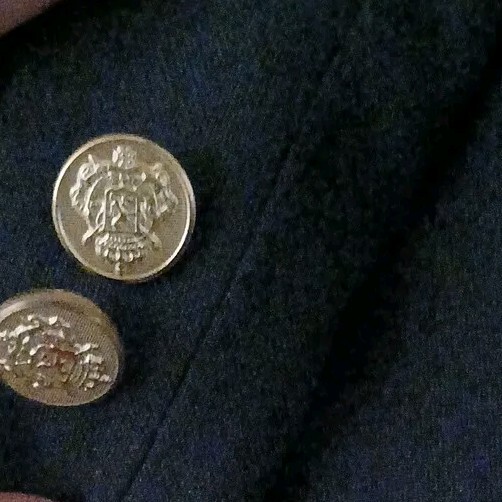 Small Blazer. Black. Missing Button - image 7