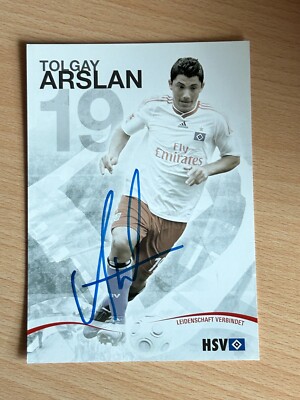 Tolgay Arslan HSV Hamburger SV autograph card original signed #S18231