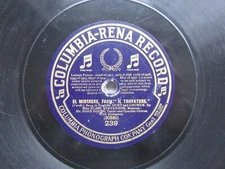 John Young - El Miserere / Move To Our Mountains, Il Trovatore Shellac 12"