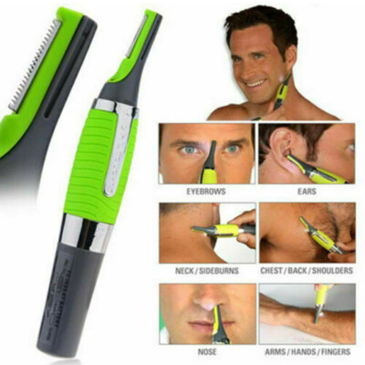 Haarschneider Groomer Nase Ohr Augenbrauen Hals Haar Rasierer mit leichtem Micro Touch