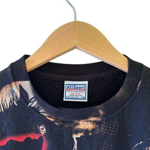 Camicia KORN vintage 1999 EVERYBODY’S GOT ISSUE stampa all over AOP grande RISTAMPA - Foto 3 di 7