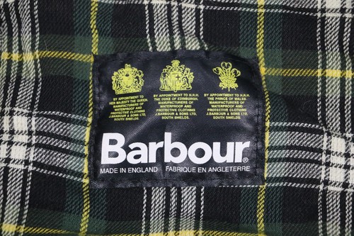 BARBOUR Hood Wired Wax Cotton Classic Green England Snap One Size - Picture 8 of 11