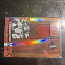 2005 Leaf Limited Lumberjacks Rod Carew Game Used Jersey /50