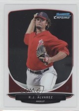 2013 Bowman Chrome Prospects RJ Alvarez #BCP170 z6b