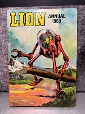 LION ANNUAL - 1969 -  Trelawny of the Guards  The Phantom Viking Unclipped VGC 