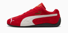 Puma Speedcat OG Sneakers Herrenschuhe Rot Rennsport Leder