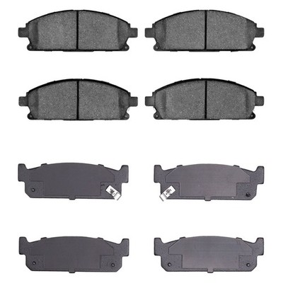 For Infiniti Q45 97-01 R1 Concepts Optimum OEp Front & Rear Brake Pad Set