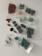 Polished/Faceted Gemstone Beads Lot for Jewelry Making