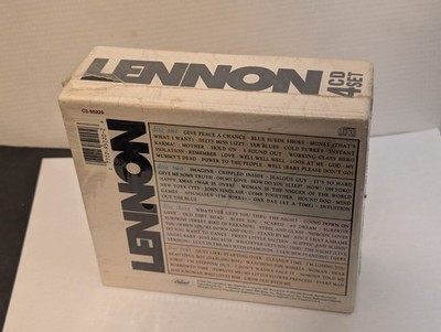 Lennon [Box] by John Lennon (CD, Oct-1990, 4 Discs, EMI Music