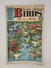 RARE! 1960s Marx Familiar American Birds Sealed Blister Card Figure Set B4