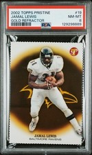 2002 Topps Pristine Gold Refractor #19 Jamal Lewis #/79 PSA 8 NM-MT RAVENS