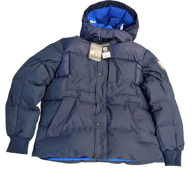 NWT Pajar Canada Comet Mens Navy Blue Down Puffer Winter Jacket Coat Size XXL